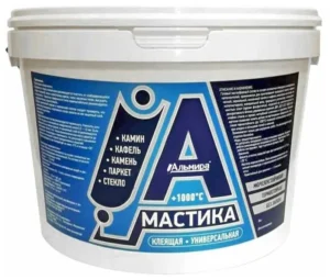 Мастика универсальная клеящая жаростойкая Альмира