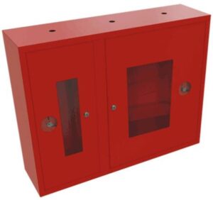 Шкаф пожарный навесной открытый ШП-КО-315 НОК 650х840х230 Балтика-01
