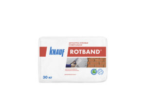 Штукатурка Knauf Rotband серый, 30 кг