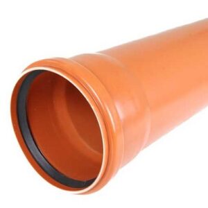 Труба с раструбом коричневая PP-B SN4 VALFEX